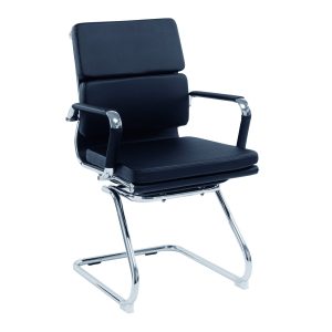 Black Nautilus Avanti Visitors Chair